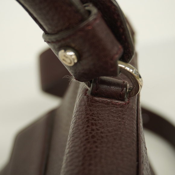 Auth Salvatore Ferragamo Gancini 2 Way Bag Women's Leather Handbag,Shoulder B... - Picture 11 of 16